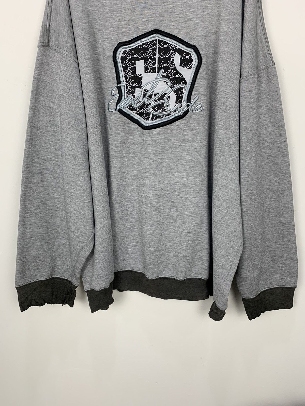Japanese Brand × X-LARGE EAST SIDE Extra Large Embroidery Center Spellout Sweatshirt Size US XXL / EU 58 / 5 - 4 Thumbnail