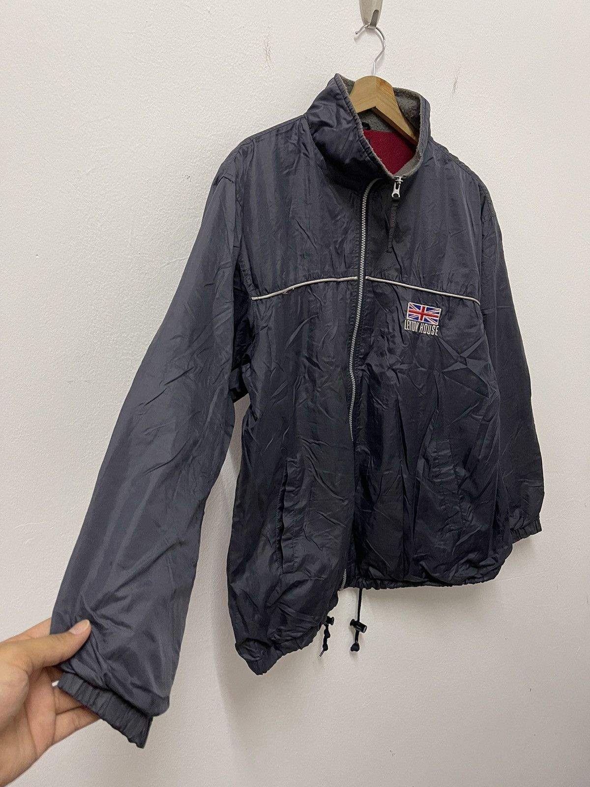 Japanese Brand × Vintage Vintage Leyton House Flag Logo Embroidery Jacket Size US L / EU 52-54 / 3 - 3 Thumbnail