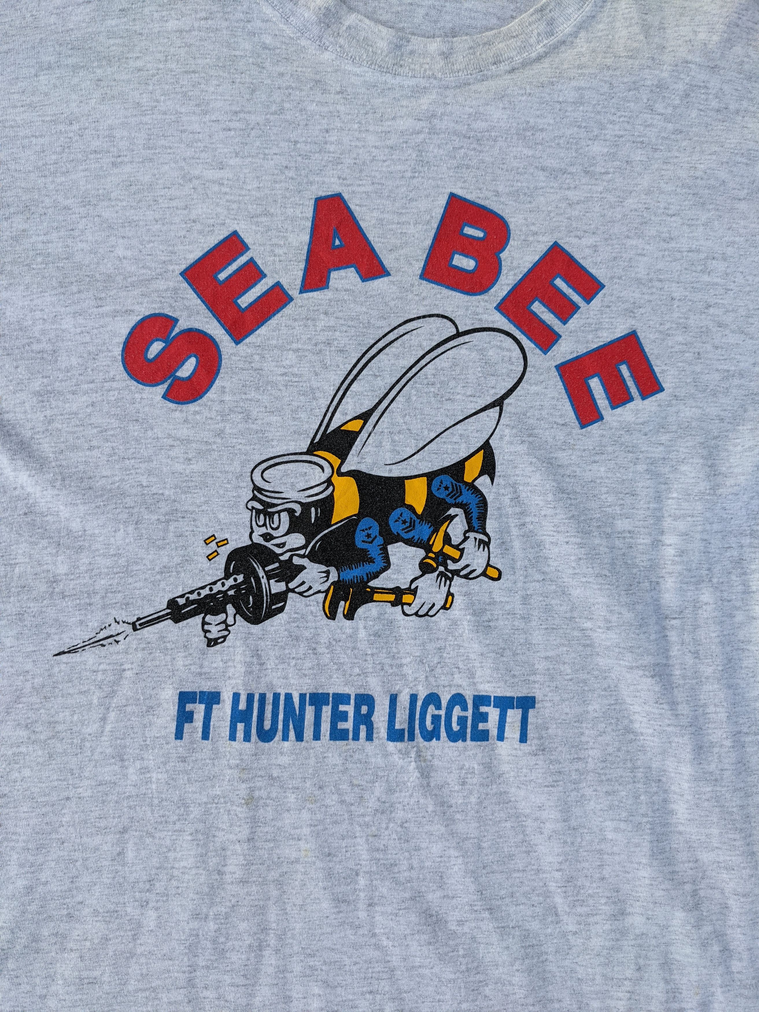 Vintage SS Vintage 90's SEA BEE Spellout Size US XL / EU 56 / 4 - 5 Thumbnail