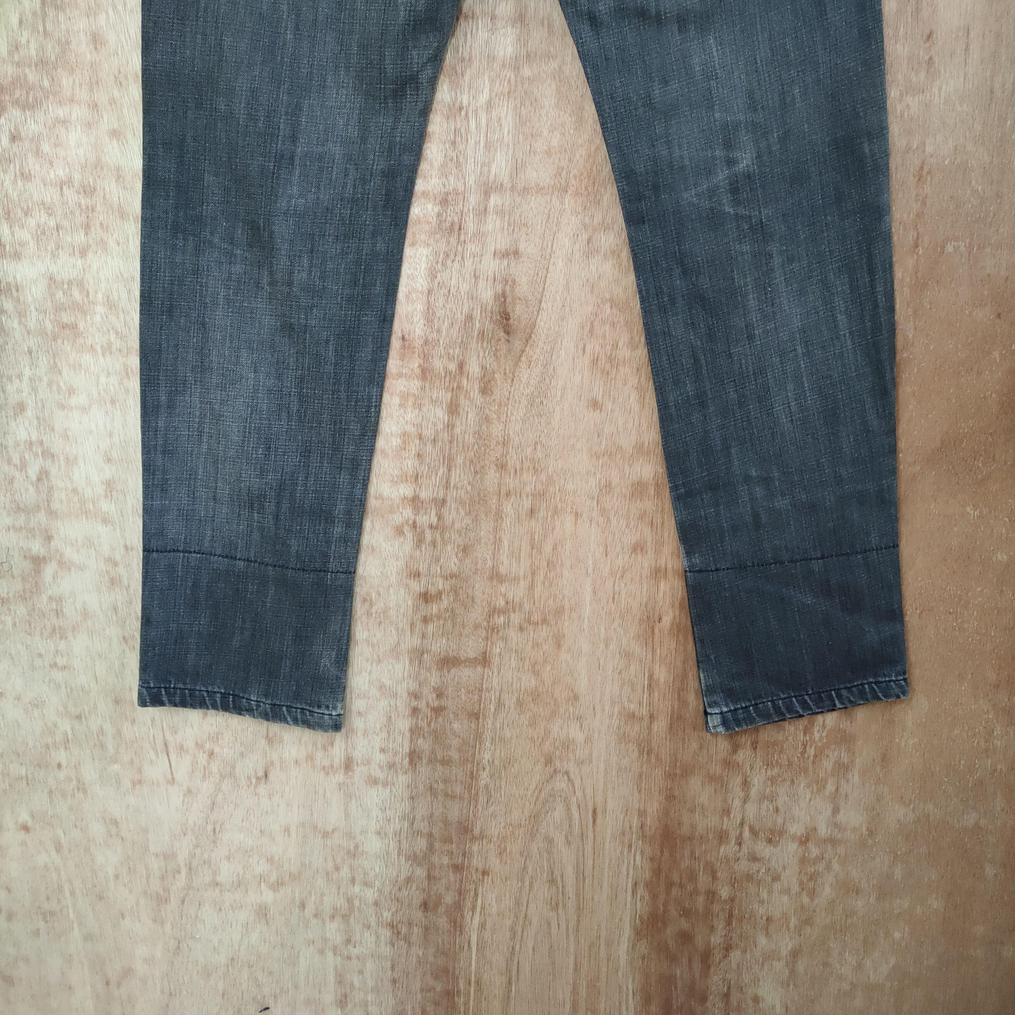 Seditionaries MOKURA DOUBLE WAIST DENIM JEANS PANTS Size US 30 / EU 46 - 7 Thumbnail