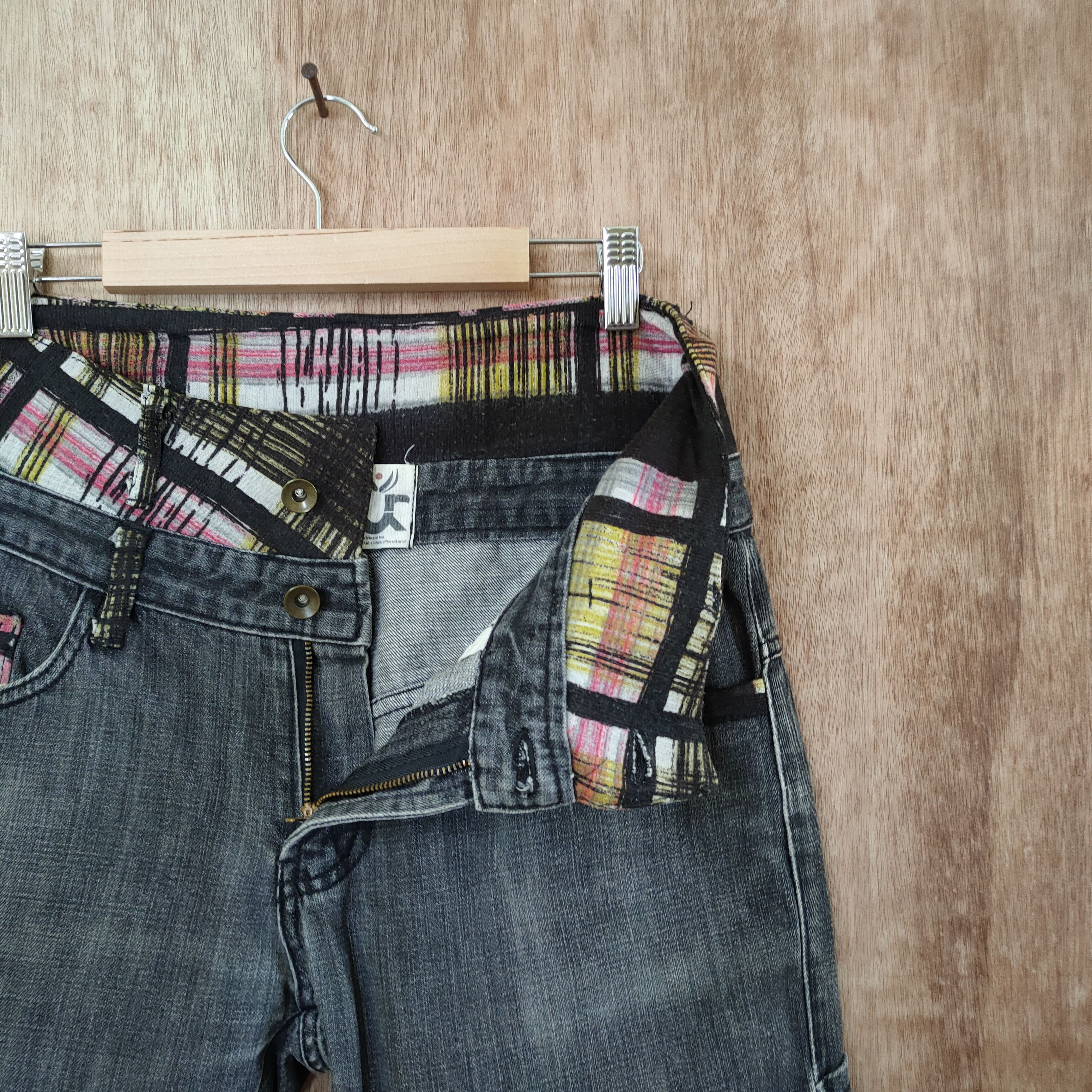 Seditionaries MOKURA DOUBLE WAIST DENIM JEANS PANTS Size US 30 / EU 46 - 12 Thumbnail