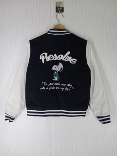 Peanuts™ Adult Zig Zag Varsity Jacket