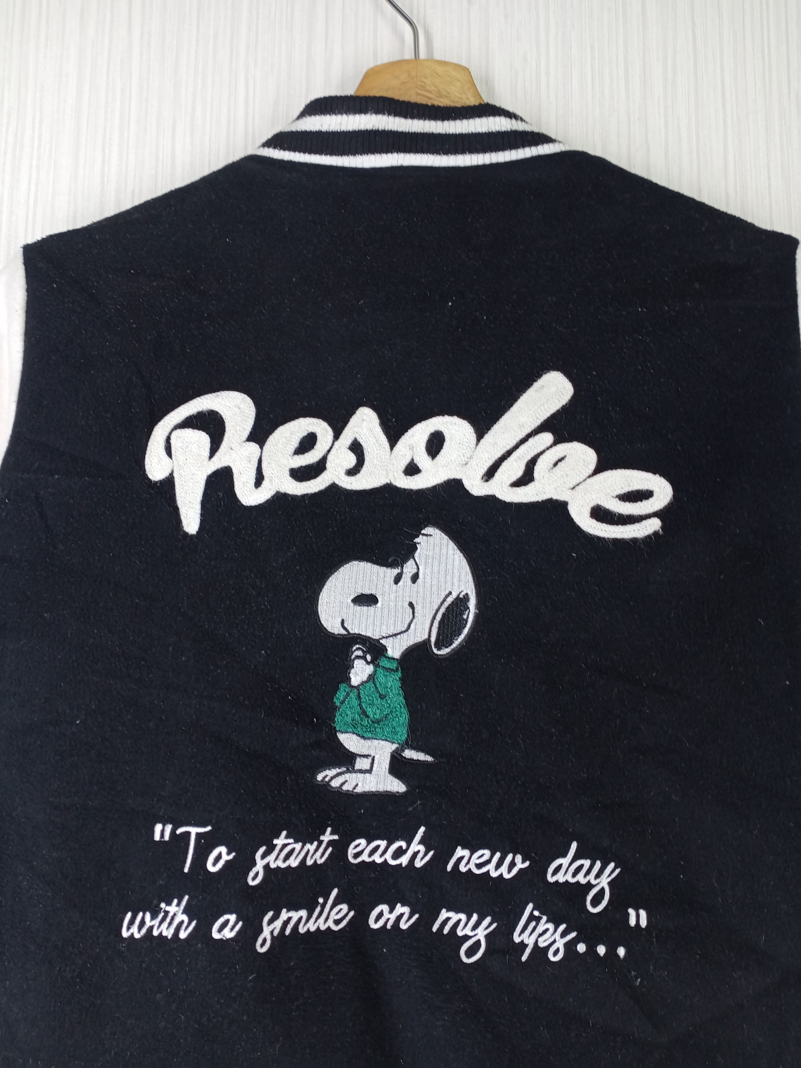 Peanuts Snoopy Peanuts Varsity Jacket Sweater Size US S / EU 44-46 / 1 - 8 Thumbnail