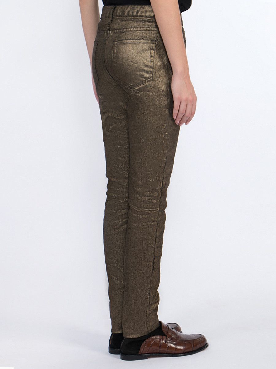 Saint Laurent Paris SAINT LAURENT Paris D05 skinny fit gold jeans 27 Small q Size 27" / US 4 / IT 40 - 3 Thumbnail