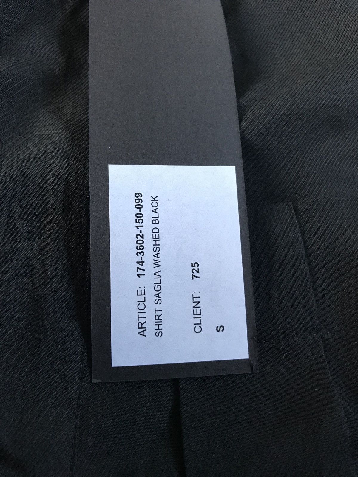 Haider Ackermann Saglia Washed Black Button Up Size US M / EU 48-50 / 2 - 16 Thumbnail