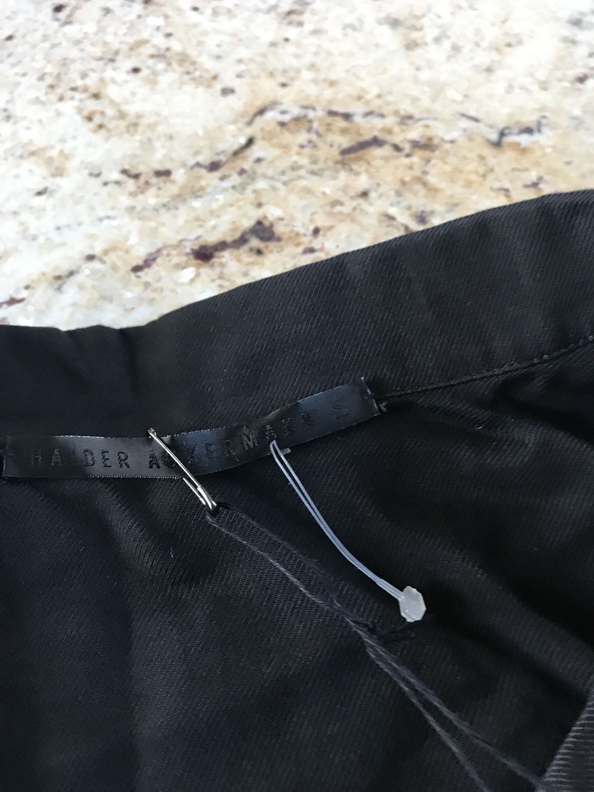 Haider Ackermann Saglia Washed Black Button Up Size US M / EU 48-50 / 2 - 11 Thumbnail
