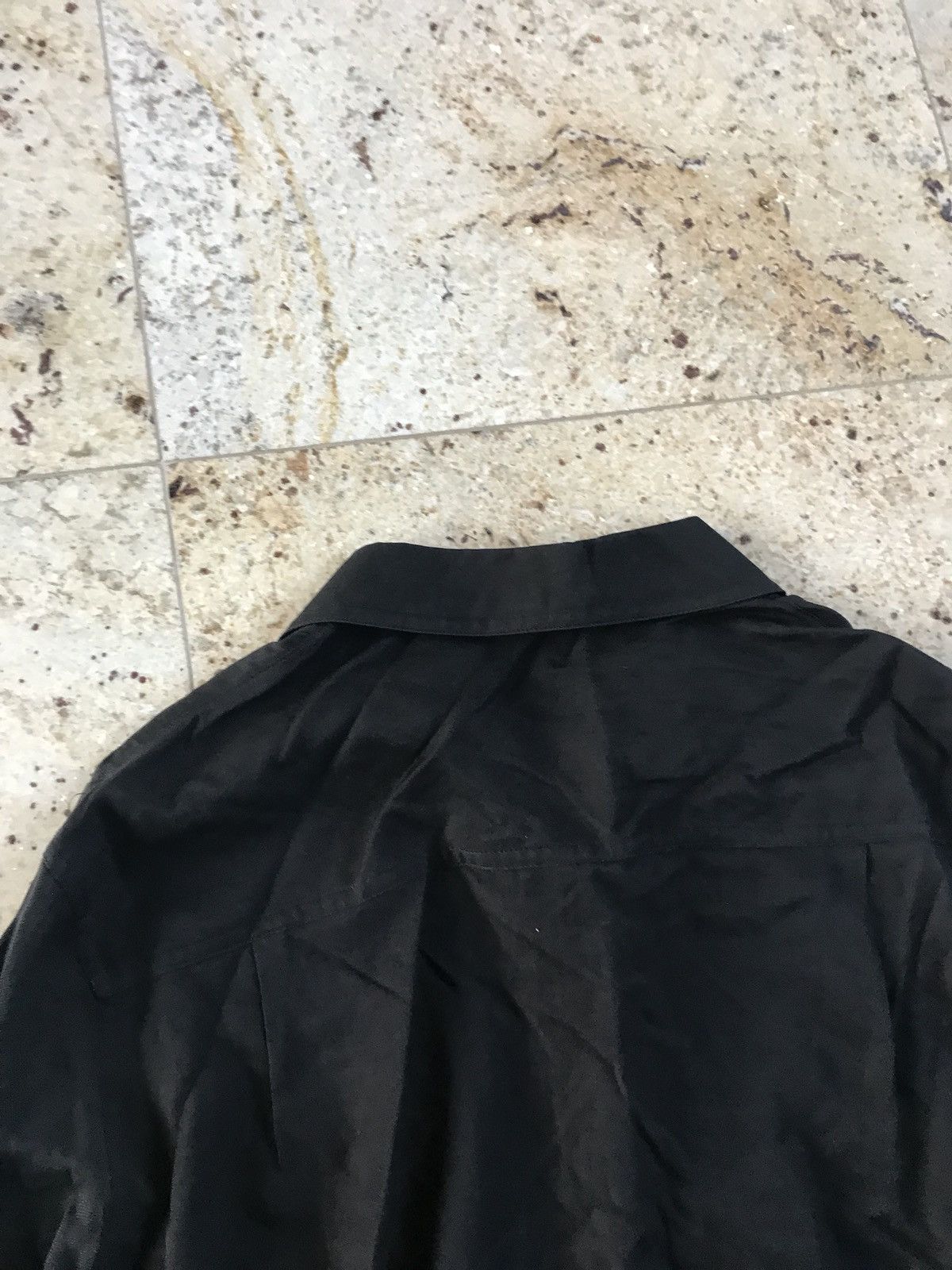 Haider Ackermann Saglia Washed Black Button Up Size US M / EU 48-50 / 2 - 15 Thumbnail