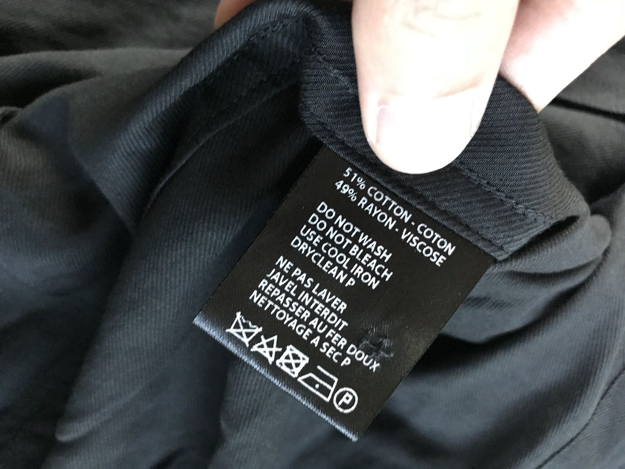 Haider Ackermann Saglia Washed Black Button Up Size US M / EU 48-50 / 2 - 13 Thumbnail