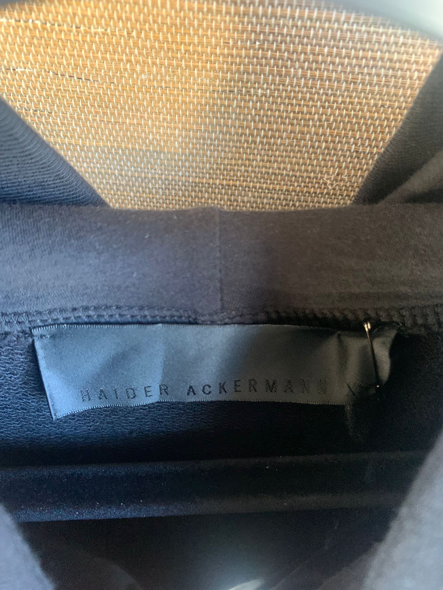 Haider Ackermann Patch Hoodie Perth in Black Size US XS / EU 42 / 0 - 12 Thumbnail