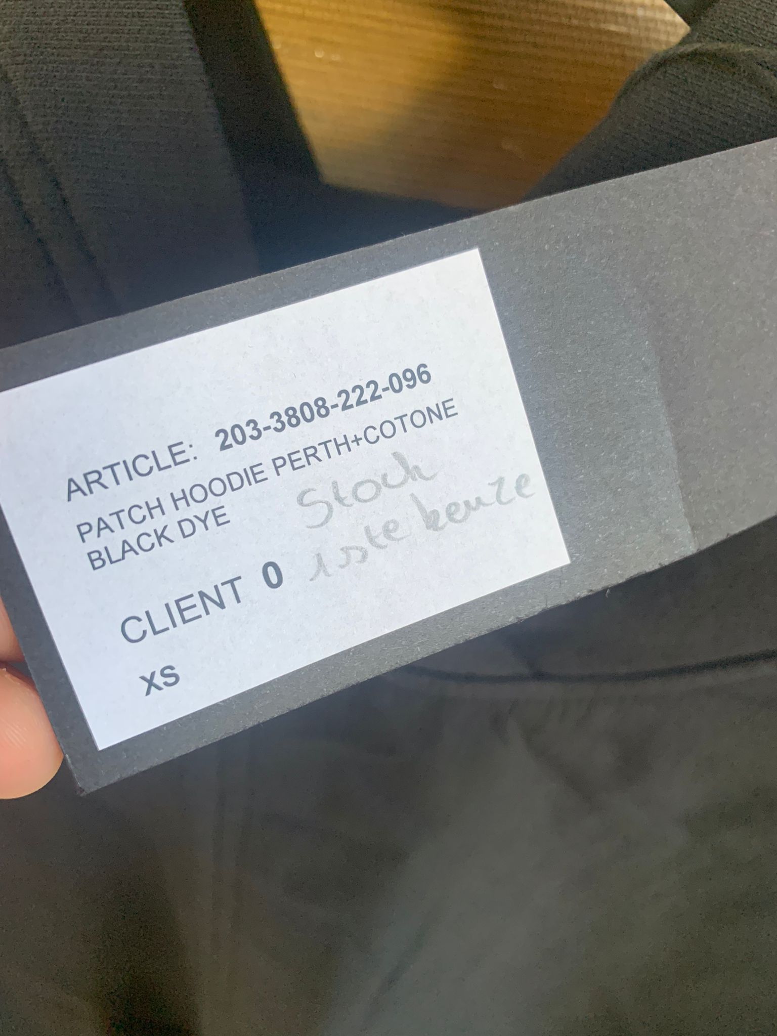 Haider Ackermann Patch Hoodie Perth in Black Size US XS / EU 42 / 0 - 11 Thumbnail
