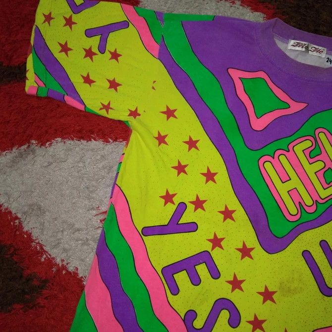 Art Comes First RARE Art Work Graphics Hello USA Inspired Like Kozmik Tee Size US XL / EU 56 / 4 - 3 Thumbnail