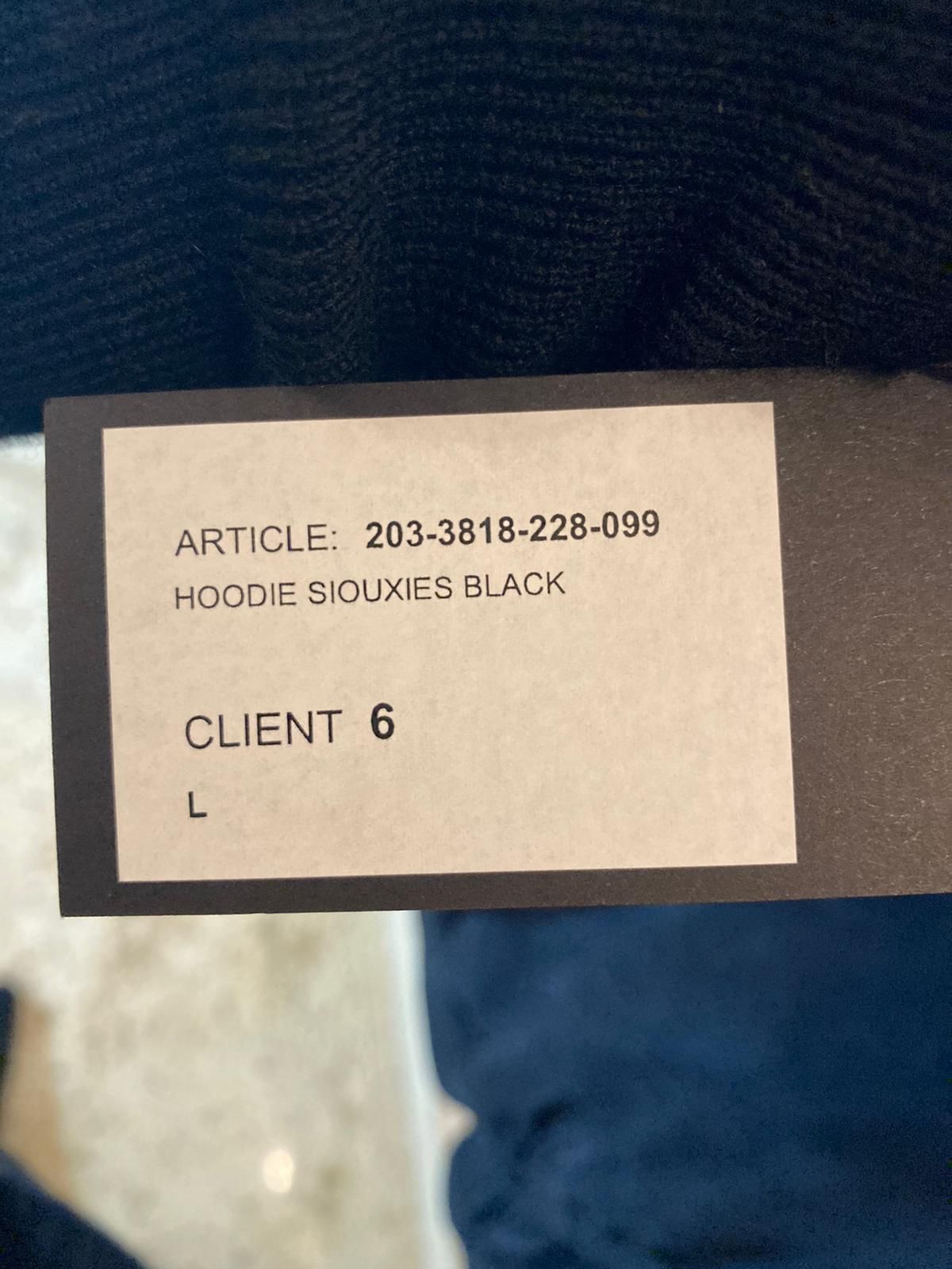 Haider Ackermann Siouxes Hoodie in Black Size US L / EU 52-54 / 3 - 3 Thumbnail