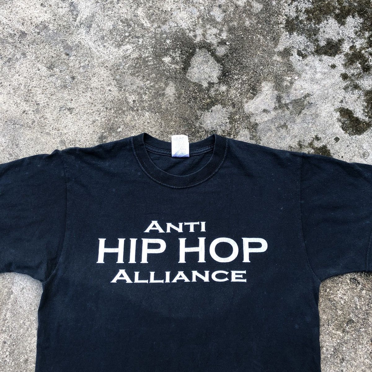 Rap Tees × Vintage Rare Vintage Anti Hip Hop Alliance Big Print Promo Tee Size US M / EU 48-50 / 2 - 4 Thumbnail