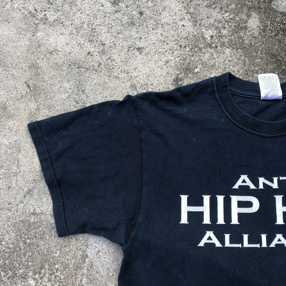 Rap Tees × Vintage Rare Vintage Anti Hip Hop Alliance Big Print Promo Tee Size US M / EU 48-50 / 2 - 7 Thumbnail