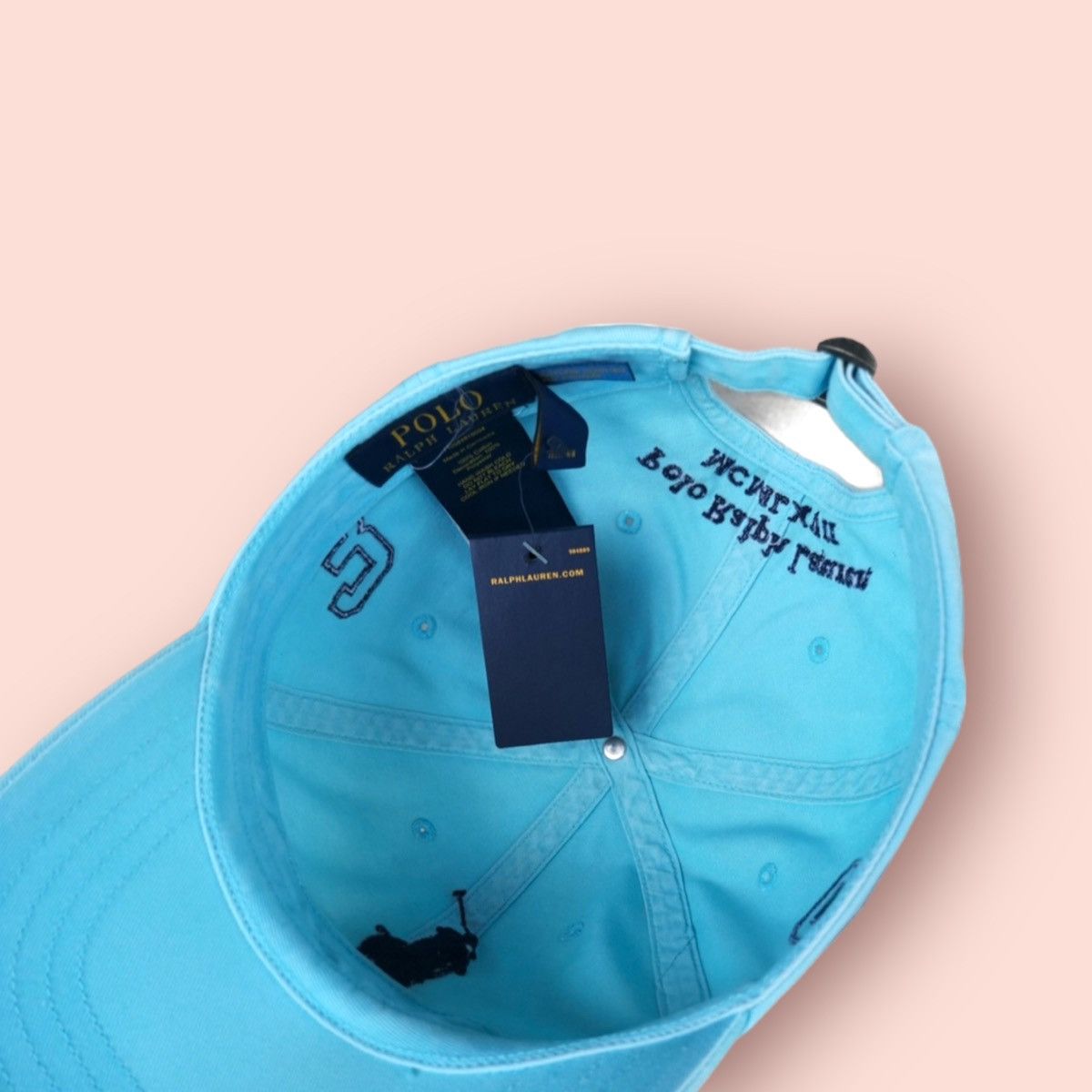 Polo Ralph Lauren × Ralph Lauren × Ralph Lauren Blue Label POLO RALPH LAUREN STRAPBACK Size ONE SIZE - 8 Thumbnail