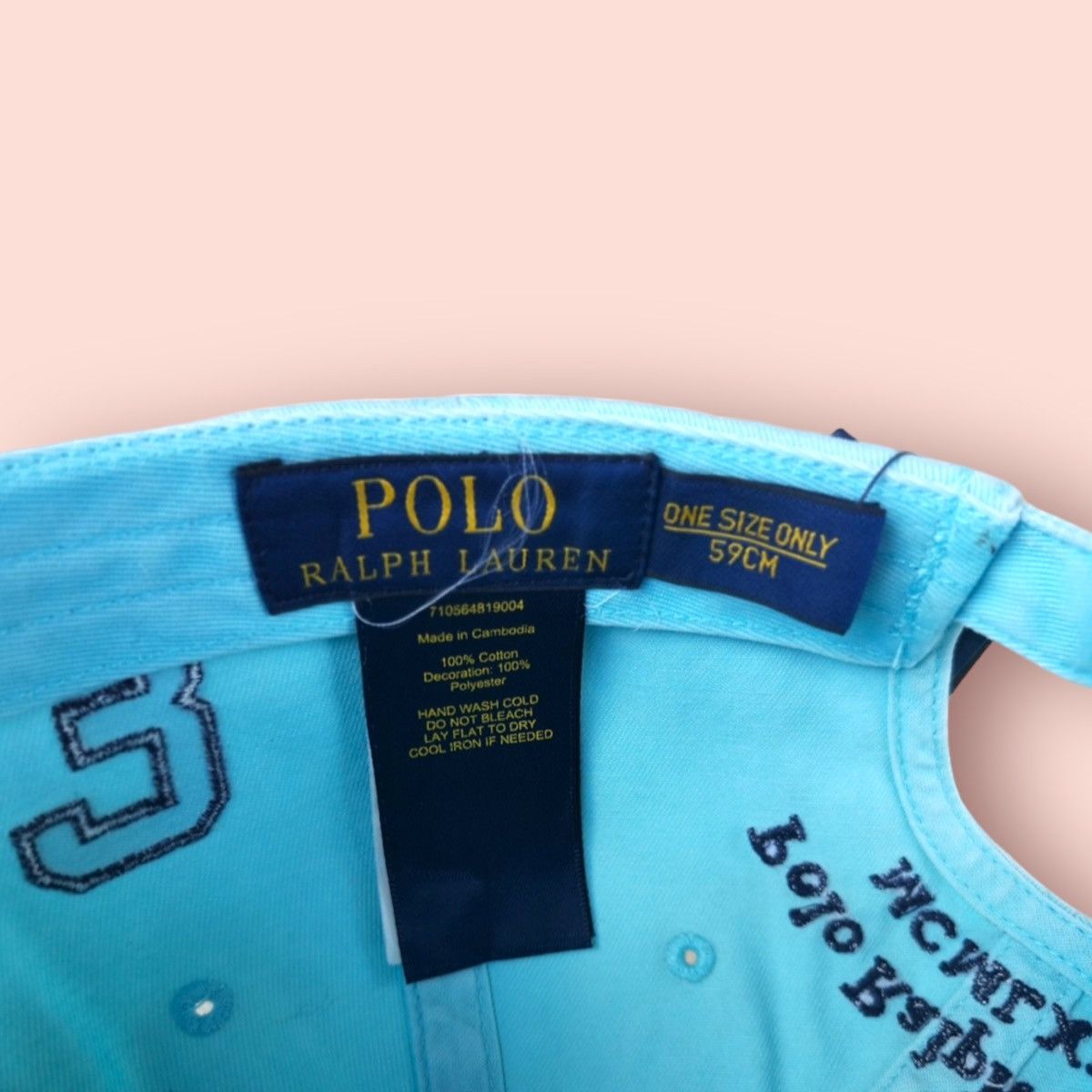 Polo Ralph Lauren × Ralph Lauren × Ralph Lauren Blue Label POLO RALPH LAUREN STRAPBACK Size ONE SIZE - 13 Thumbnail