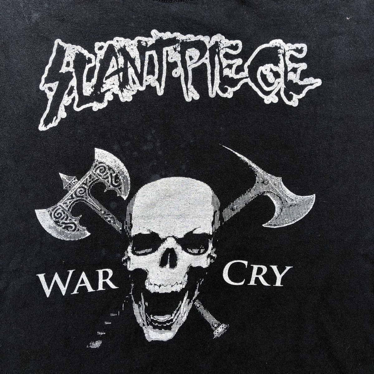 Band Tees × Vintage Vintage Slant Piece War Cry Promo Metal Band Tee Size US L / EU 52-54 / 3 - 4 Thumbnail