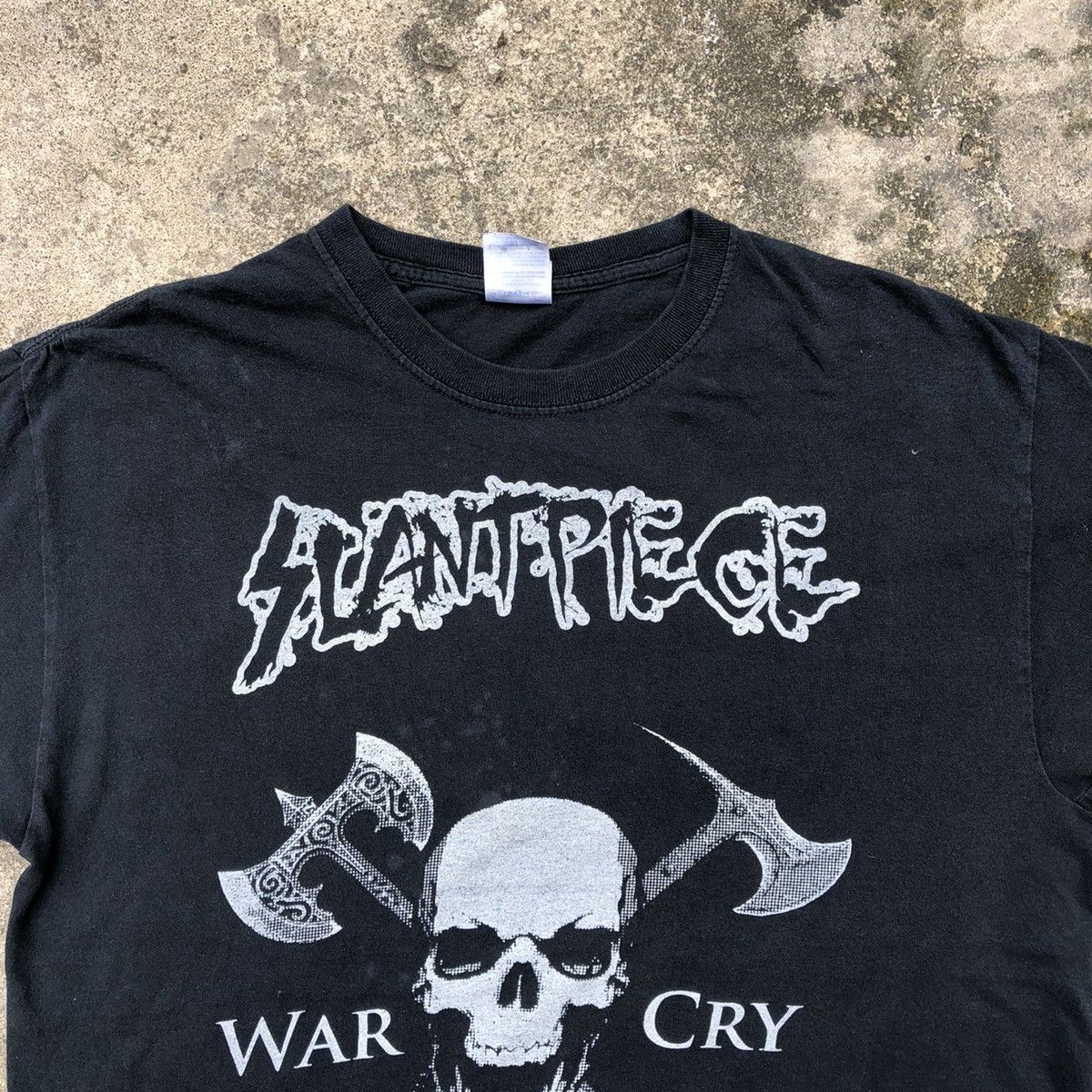 Band Tees × Vintage Vintage Slant Piece War Cry Promo Metal Band Tee Size US L / EU 52-54 / 3 - 2 Thumbnail