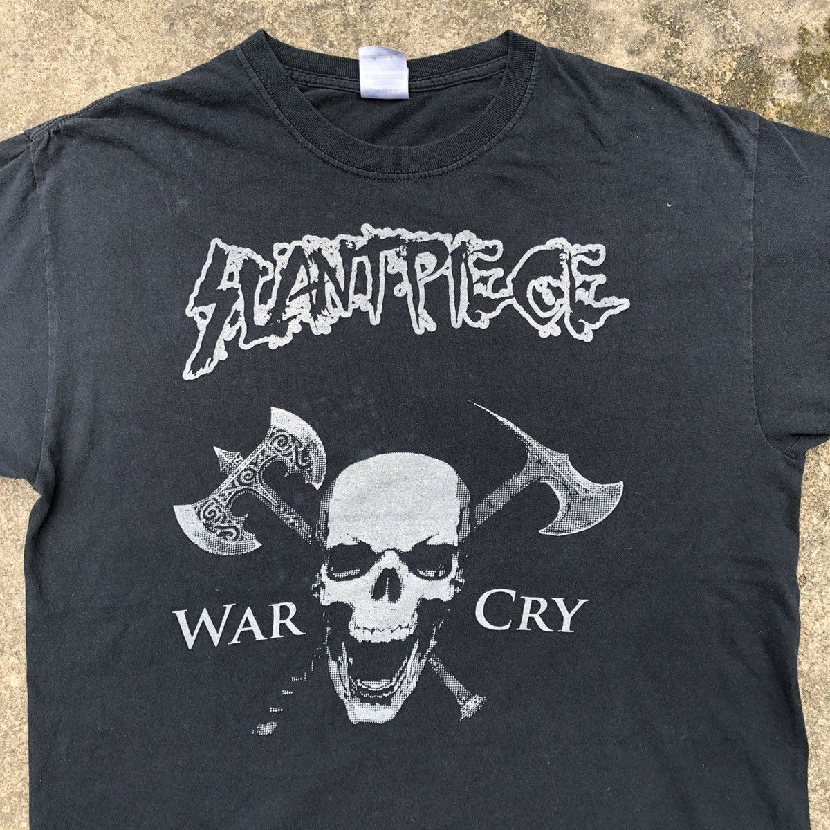 Band Tees × Vintage Vintage Slant Piece War Cry Promo Metal Band Tee Size US L / EU 52-54 / 3 - 3 Thumbnail