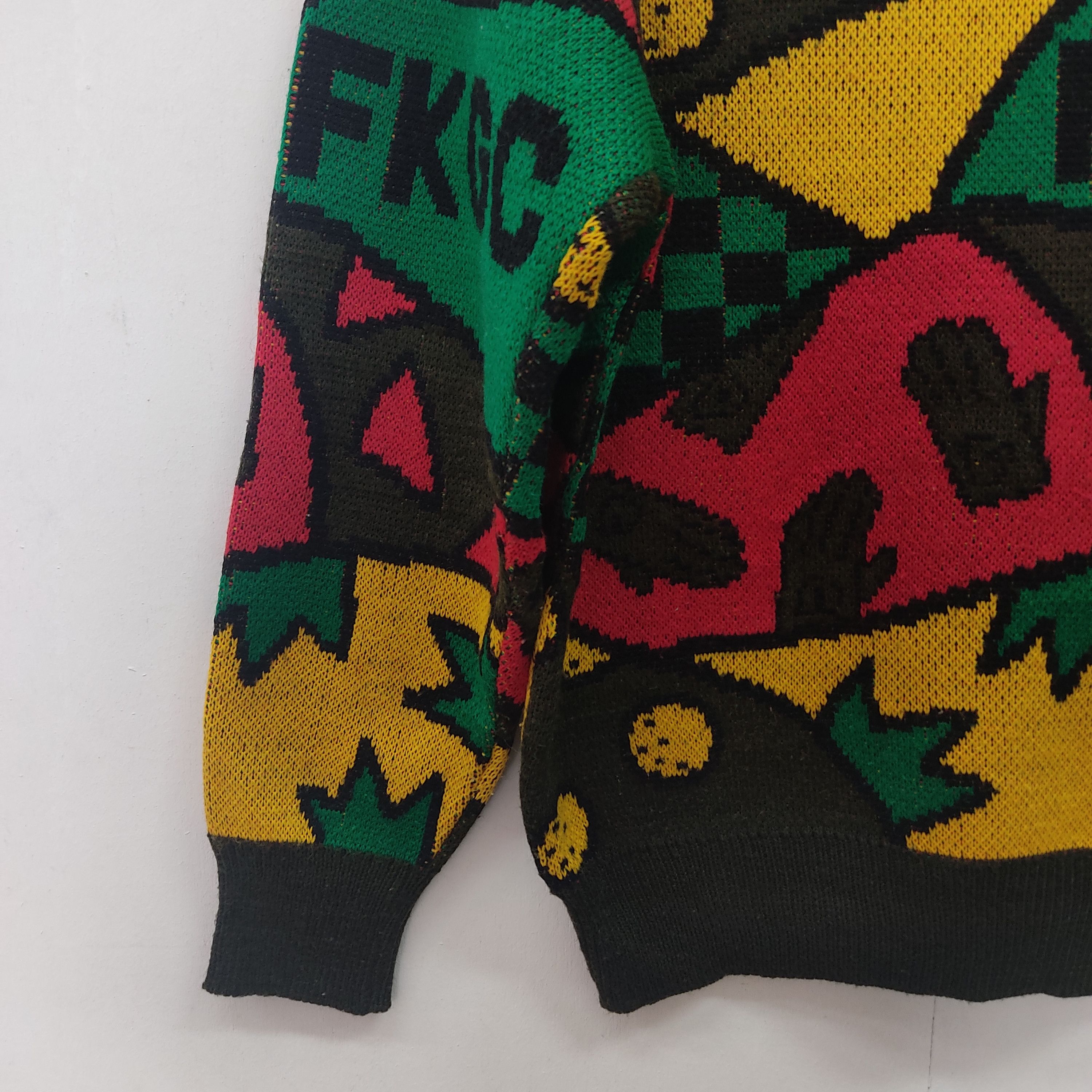 Rainbow Florida Key FKGC Colourful Knitwear Jumper Size M / US 6-8 / IT 42-44 - 6 Thumbnail