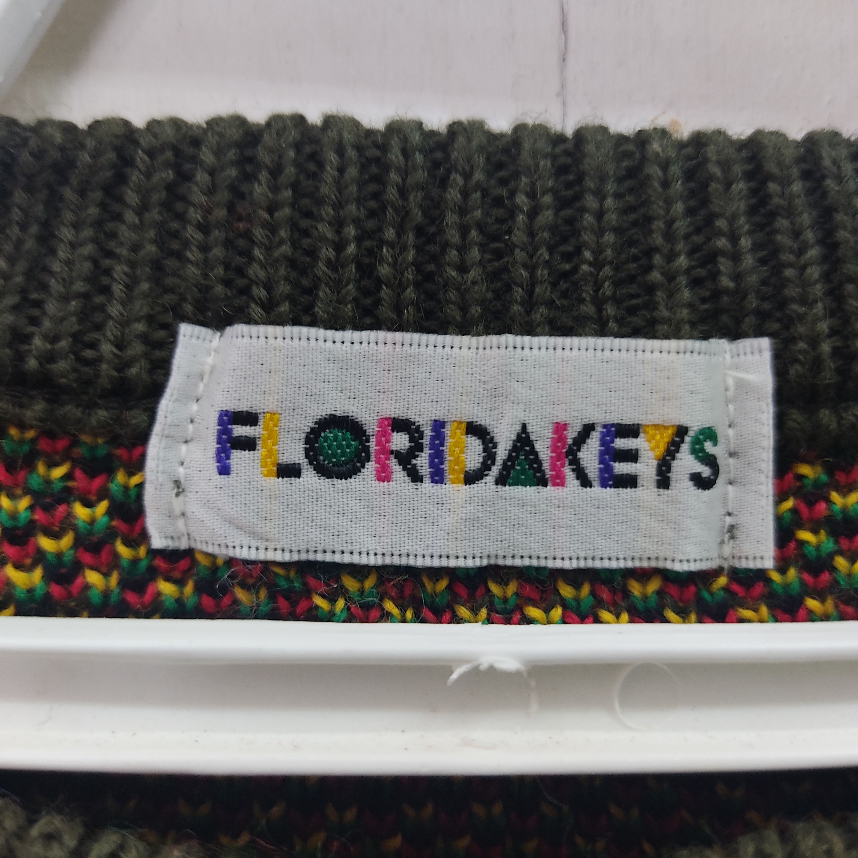 Rainbow Florida Key FKGC Colourful Knitwear Jumper Size M / US 6-8 / IT 42-44 - 9 Thumbnail