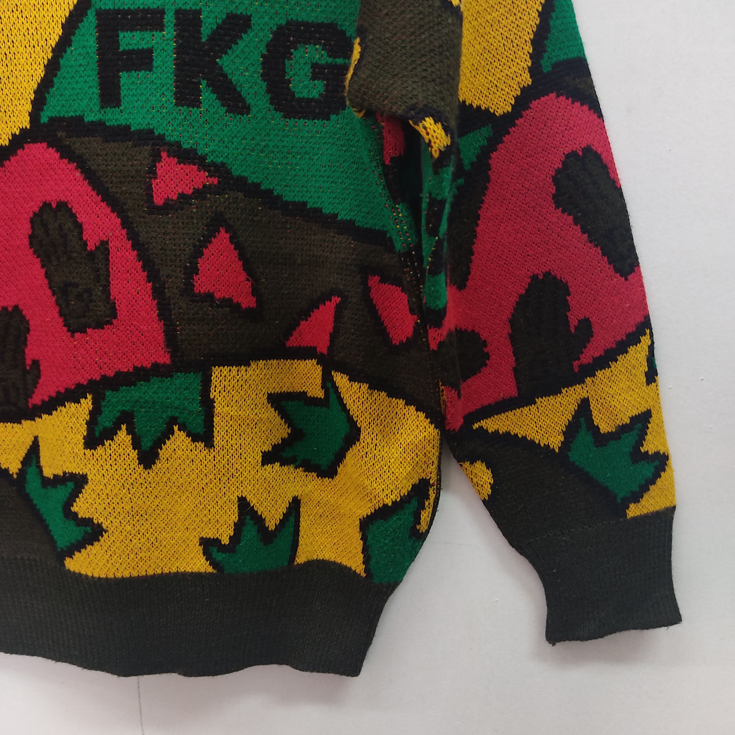 Rainbow Florida Key FKGC Colourful Knitwear Jumper Size M / US 6-8 / IT 42-44 - 7 Thumbnail