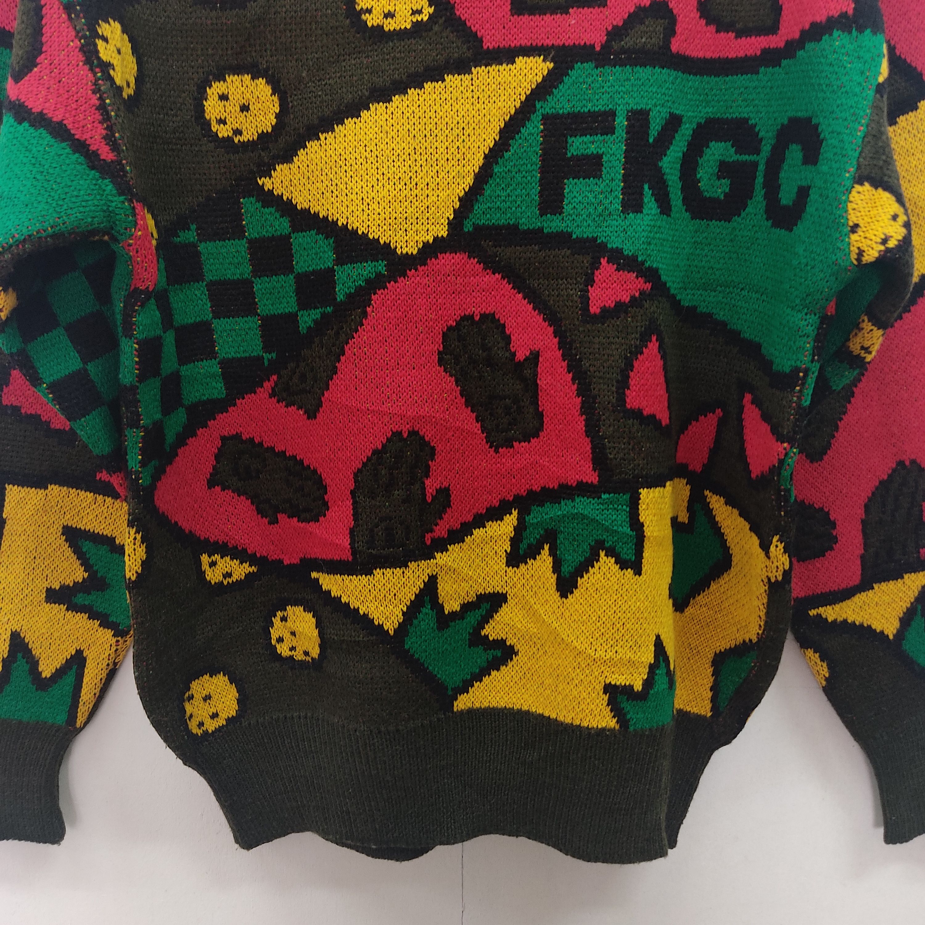 Rainbow Florida Key FKGC Colourful Knitwear Jumper Size M / US 6-8 / IT 42-44 - 12 Thumbnail