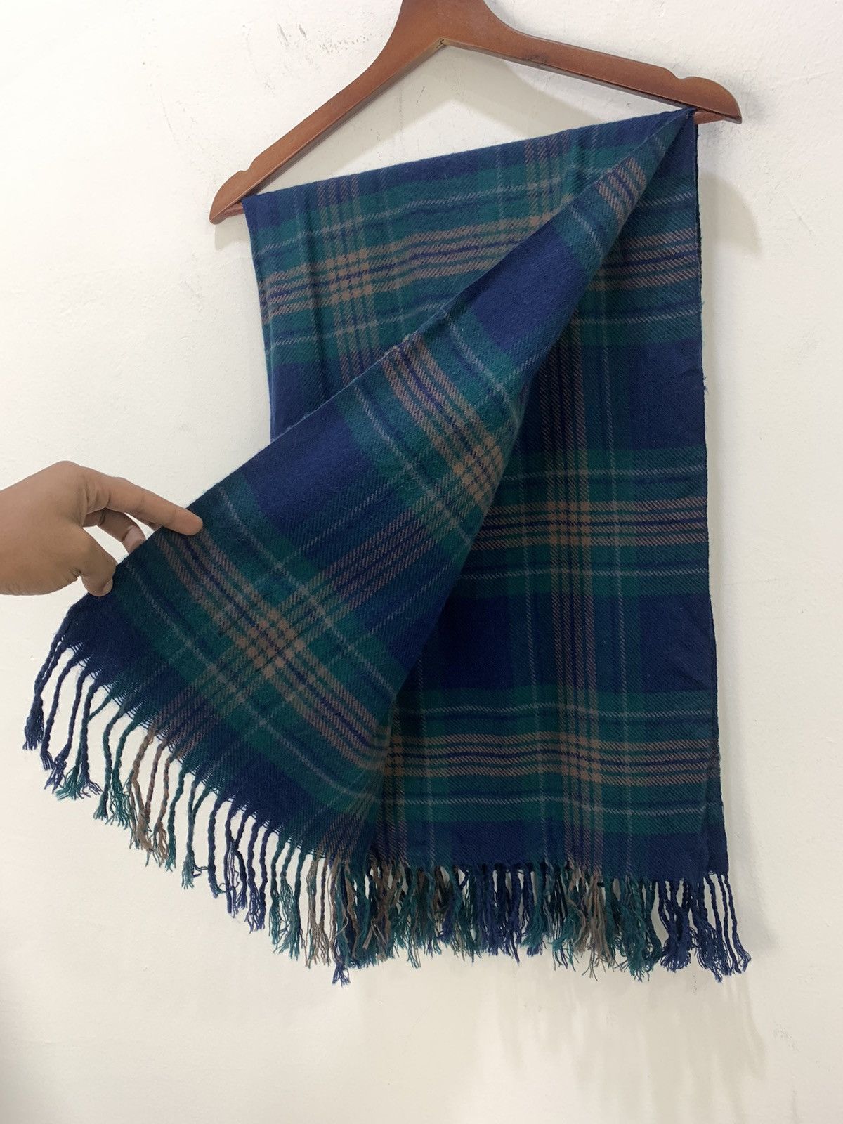 F.C. Real Bristol × Other ENGLAND FOOTBALL CLUB Tartan Plaid Muffler Scarf Cardigan Size ONE SIZE - 9 Thumbnail