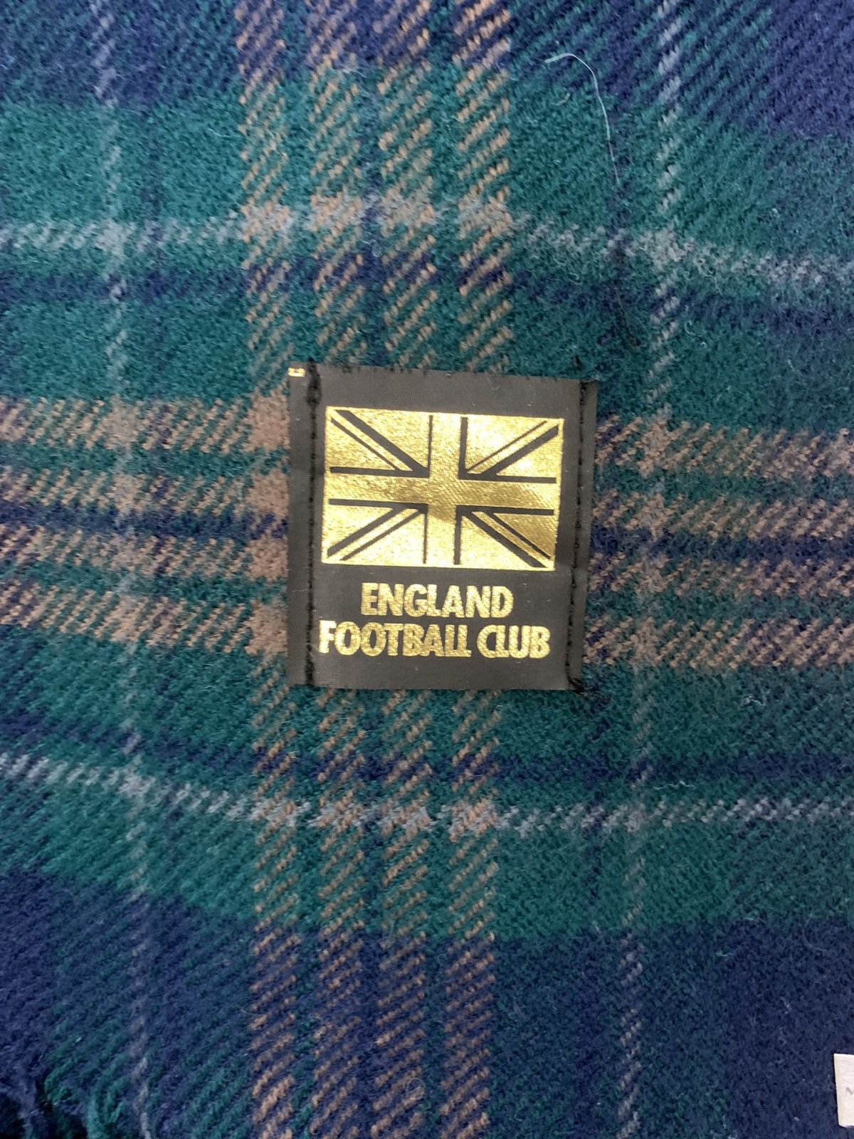 F.C. Real Bristol × Other ENGLAND FOOTBALL CLUB Tartan Plaid Muffler Scarf Cardigan Size ONE SIZE - 10 Thumbnail