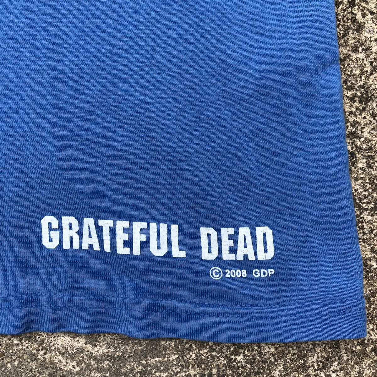 Band Tees × Grateful Dead × Vintage 🔥Distress🔥00s Grateful Dead OG Logo Double Print Ringer Tee Size US M / EU 48-50 / 2 - 4 Thumbnail