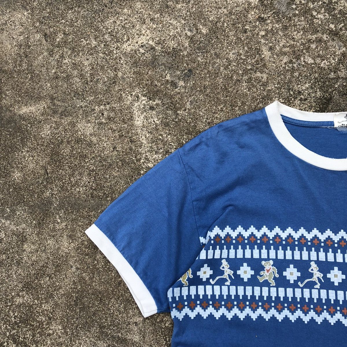 Band Tees × Grateful Dead × Vintage 🔥Distress🔥00s Grateful Dead OG Logo Double Print Ringer Tee Size US M / EU 48-50 / 2 - 7 Thumbnail
