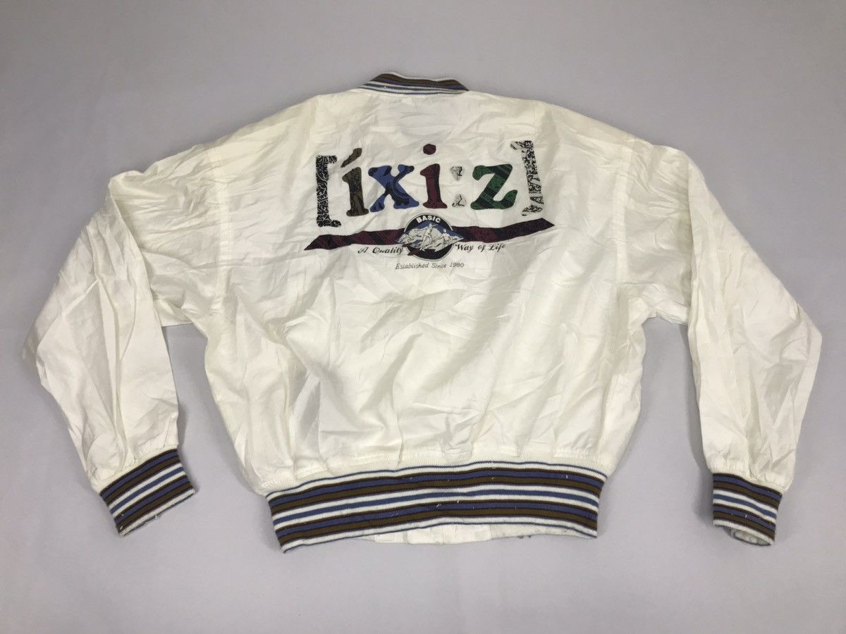 Japanese Brand Ixiz Windbreaker Light Jacket Bomber Big Logo Size US S / EU 44-46 / 1 - 1 Thumbnail