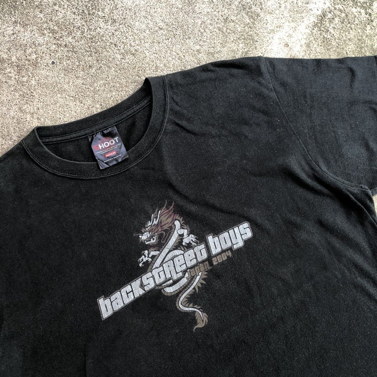 Band Tees × Vintage Vintage 2004 Backstreet Boys Japan Tour Promo Tee Size US M / EU 48-50 / 2 - 2 Thumbnail