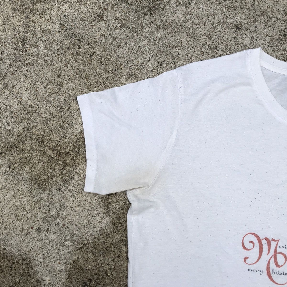 Band Tees × Vintage Iconic Mariah Carey Merry Christmas Big Image Promo Tee Size US L / EU 52-54 / 3 - 9 Thumbnail