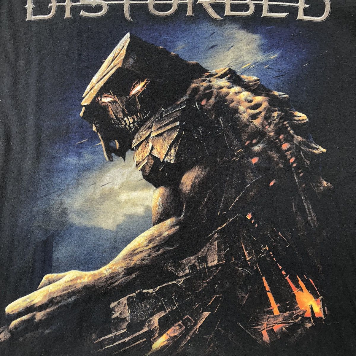Band Tees × Vintage Rare Disturbed Band NU Metal Big Image Promo Album Tee Size US L / EU 52-54 / 3 - 4 Thumbnail