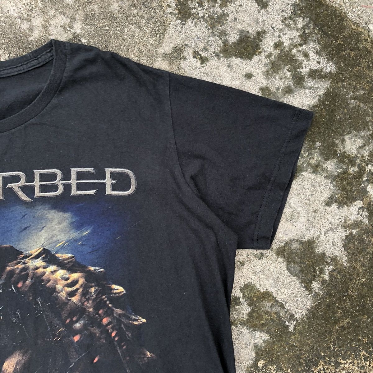 Band Tees × Vintage Rare Disturbed Band NU Metal Big Image Promo Album Tee Size US L / EU 52-54 / 3 - 6 Thumbnail
