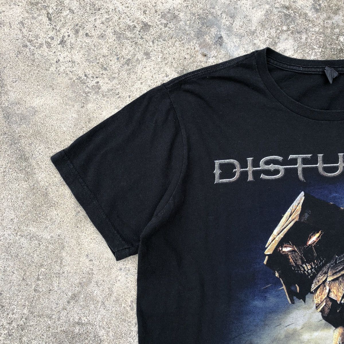 Band Tees × Vintage Rare Disturbed Band NU Metal Big Image Promo Album Tee Size US L / EU 52-54 / 3 - 7 Thumbnail