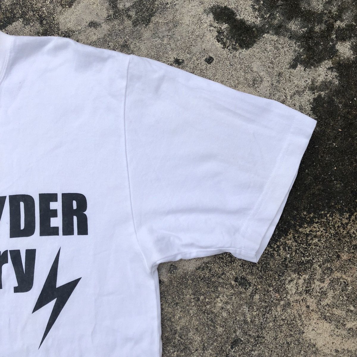 Japanese Brand × Vintage Rare Japanese Brand Destroyder Heavy Destroy Big Print Tee Size US S / EU 44-46 / 1 - 5 Thumbnail