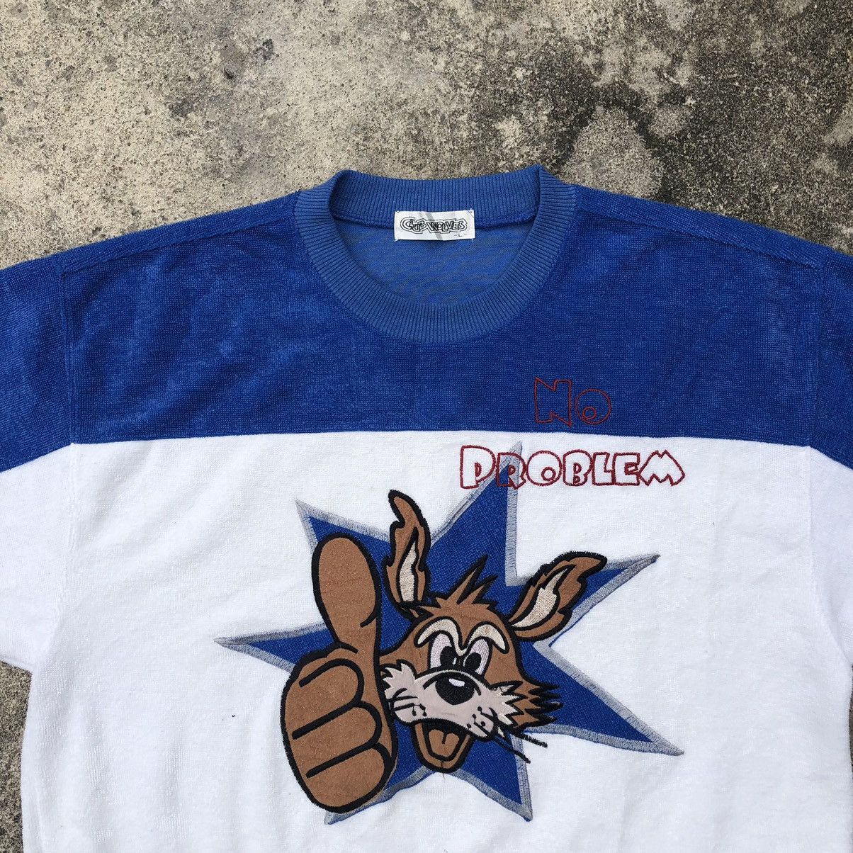 Cartoon Network × Vintage Rare Vintage Wonder Wolf Cotton Towel Big Image Promo Tee Size US L / EU 52-54 / 3 - 2 Thumbnail