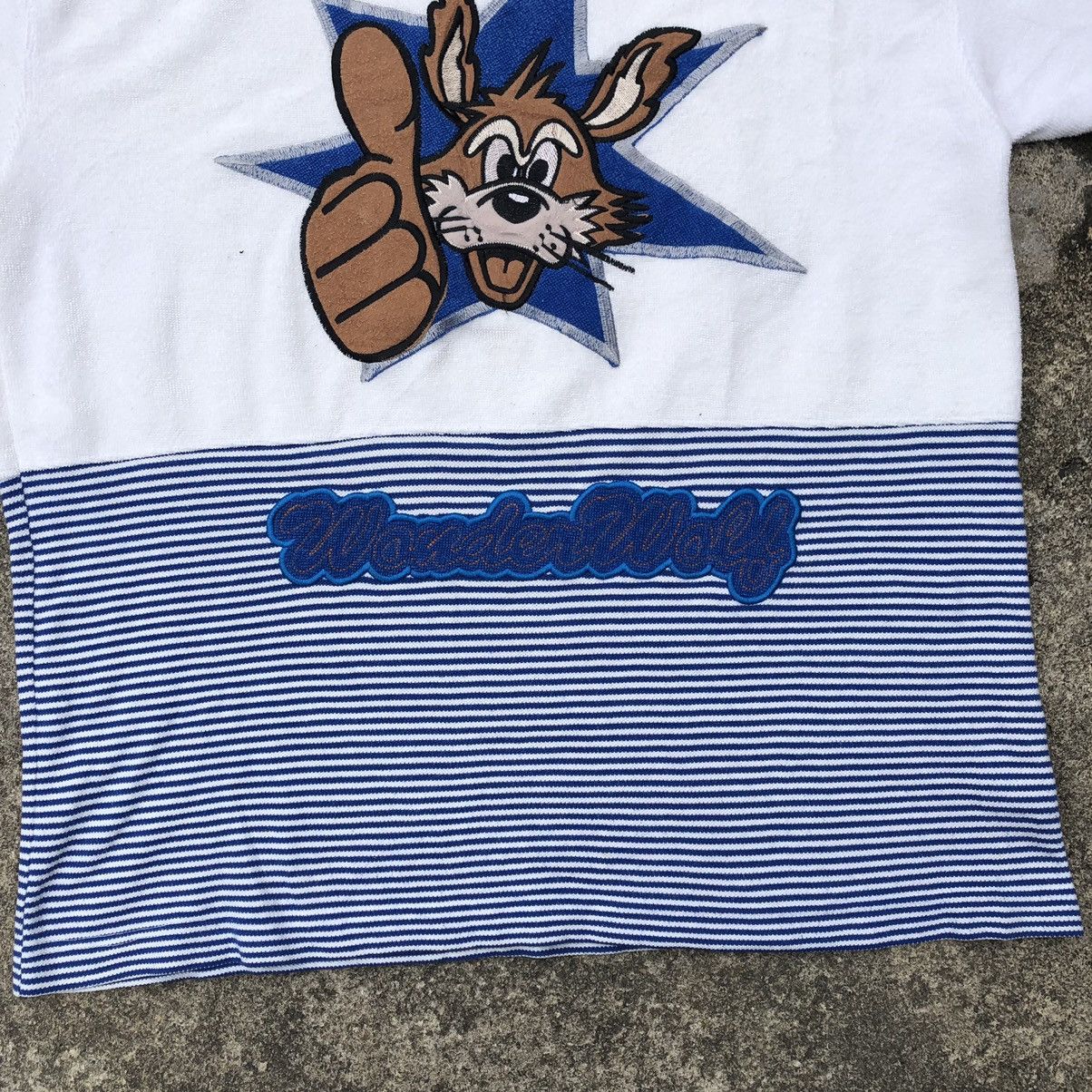 Cartoon Network × Vintage Rare Vintage Wonder Wolf Cotton Towel Big Image Promo Tee Size US L / EU 52-54 / 3 - 3 Thumbnail