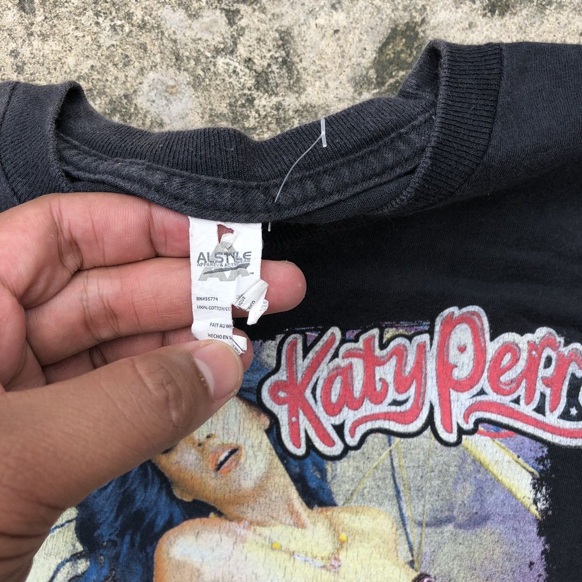Band Tees × Vintage Katy Perry 2011 California Girls Big Image Raptees Promo Tee Size US M / EU 48-50 / 2 - 11 Thumbnail