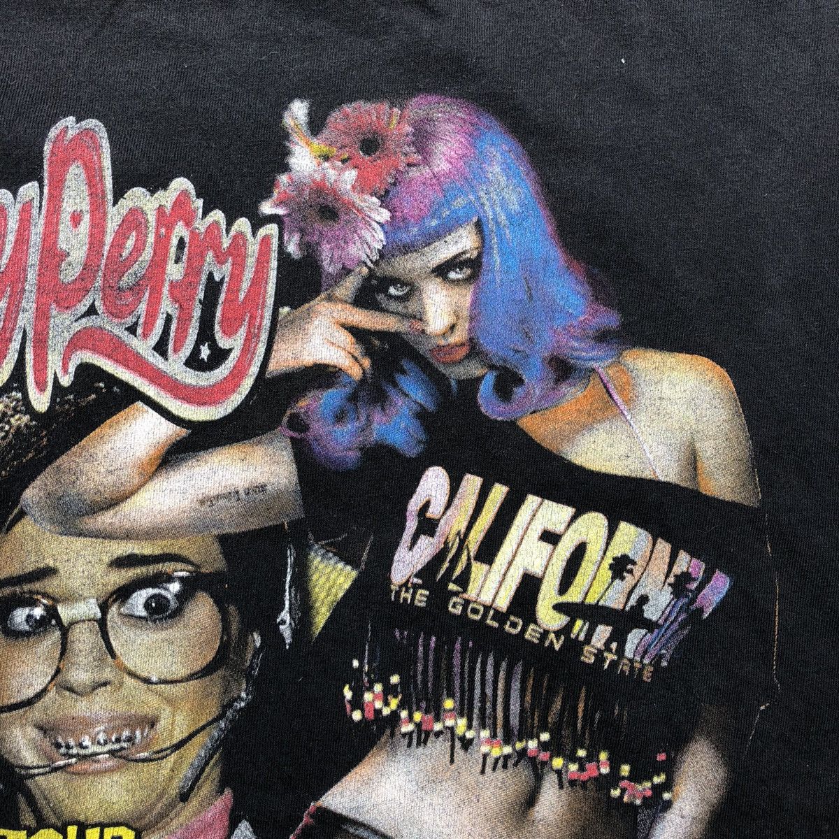 Band Tees × Vintage Katy Perry 2011 California Girls Big Image Raptees Promo Tee Size US M / EU 48-50 / 2 - 8 Thumbnail
