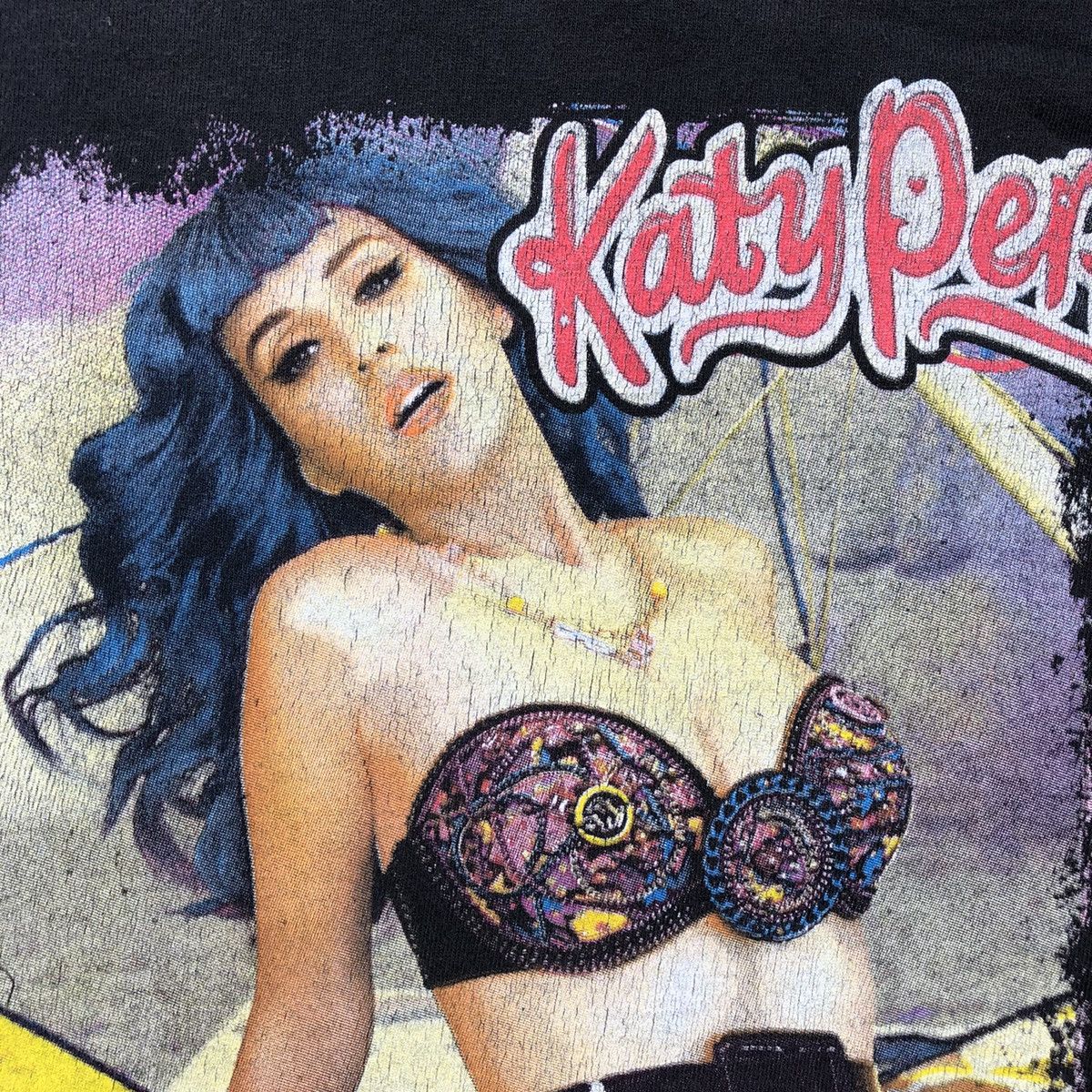 Band Tees × Vintage Katy Perry 2011 California Girls Big Image Raptees Promo Tee Size US M / EU 48-50 / 2 - 4 Thumbnail