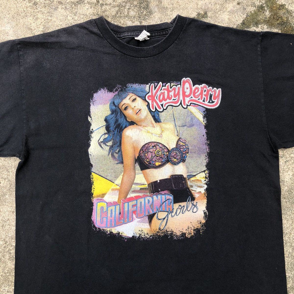Band Tees × Vintage Katy Perry 2011 California Girls Big Image Raptees Promo Tee Size US M / EU 48-50 / 2 - 2 Thumbnail