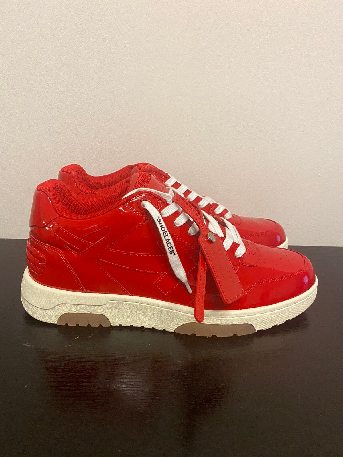 Tuesday Shoesday: Virgil Abloh Off-White™ Out Of Office White/Red