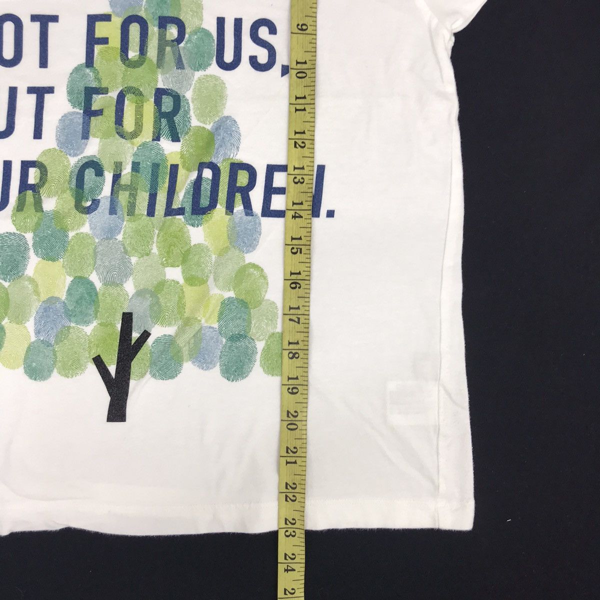 Japanese Brand Umi No Mori Save Forest For Children Future Printed Tee Size S / US 4 / IT 40 - 7 Thumbnail