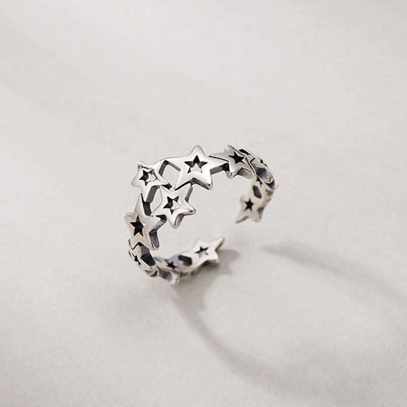 Jewelry Stars Geometric Handmade Rings Size ONE SIZE - 2 Thumbnail