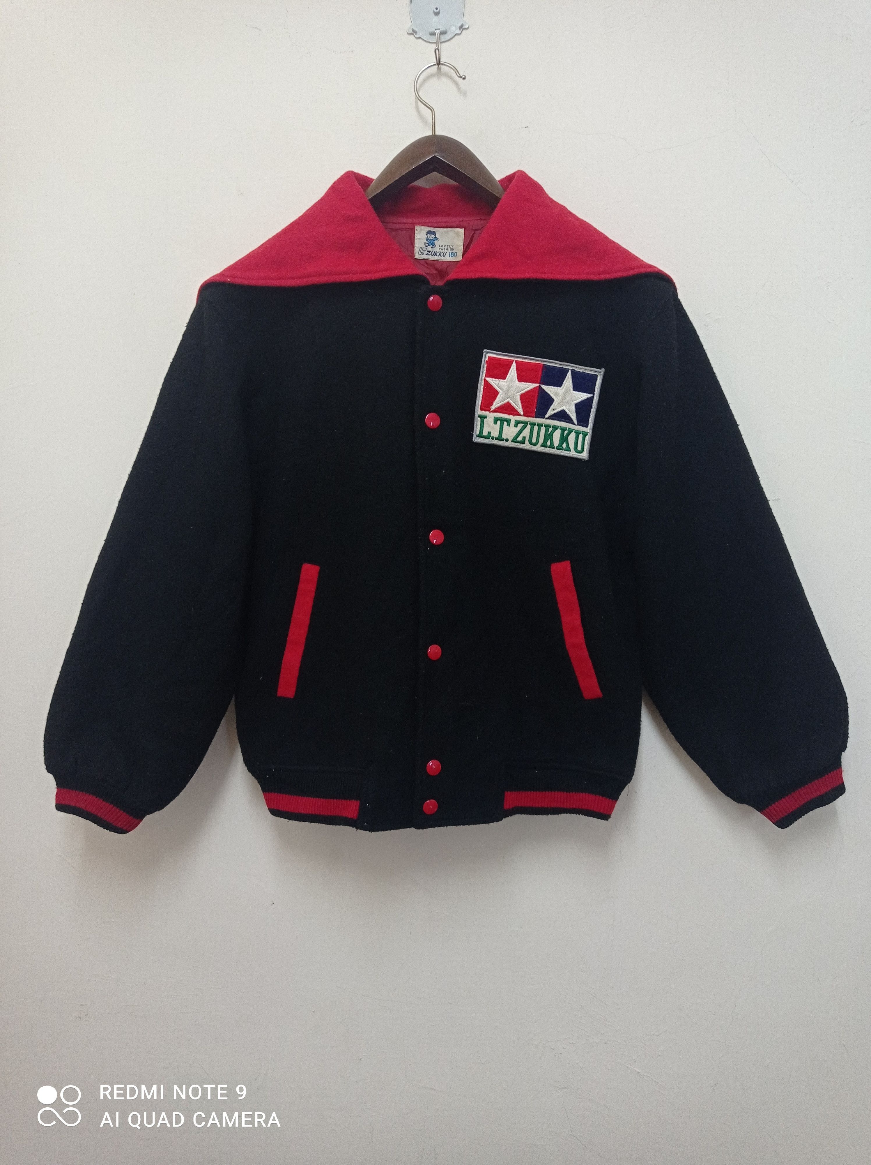 Japanese Brand 💥 Vintage L.T ZUKKU Japanese fashion varsity jacket 🔥 Size US S / EU 44-46 / 1 - 1 Thumbnail
