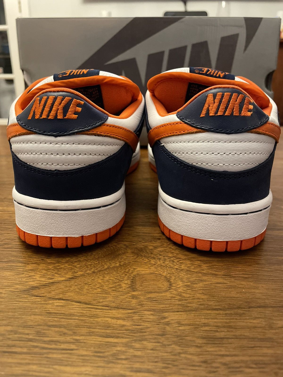Nike Nike Dunk Low Pro SB Broncos SAMPLES 2003 Size 9 Size US 9 / EU 42 - 4 Thumbnail