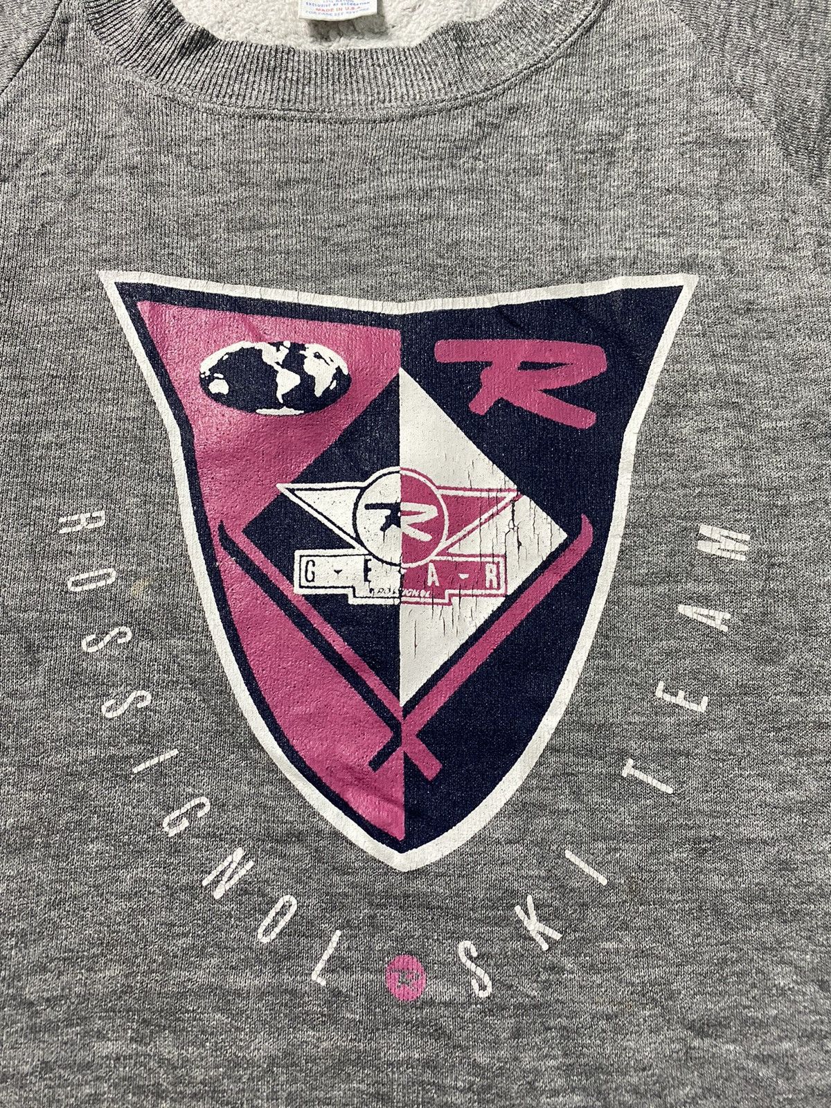 Jerzees × Russell Athletic Vintage Rossignol Ski Team Sweatshirt Made in Usa Size US S / EU 44-46 / 1 - 2 Thumbnail
